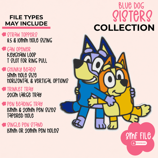 3D Print Files | Blue Dog Sisters