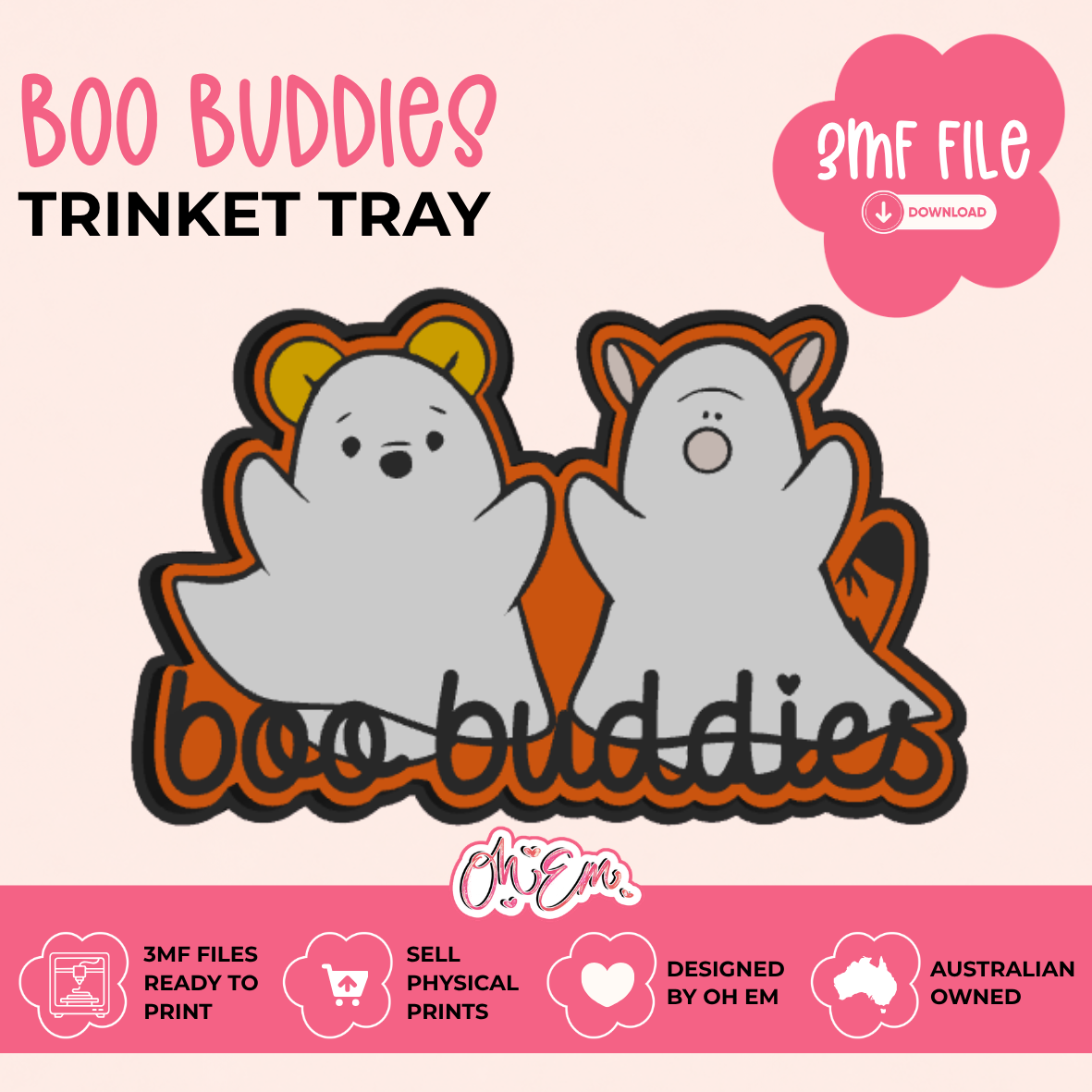 3D Print Files | Boo Buddies