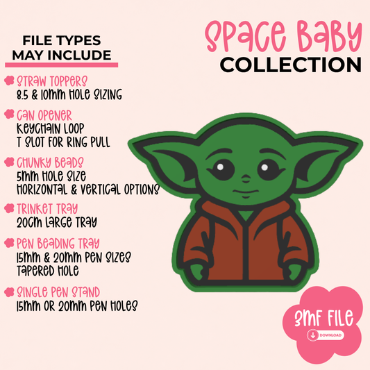 3D Print Files | Space Baby