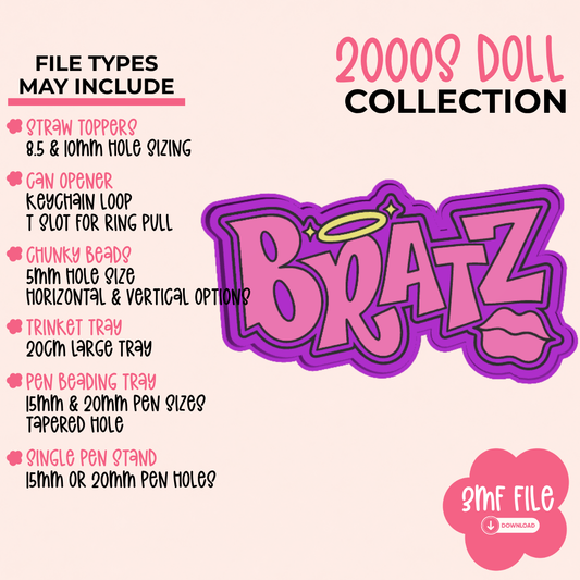 3D Print Files | 2000s Doll