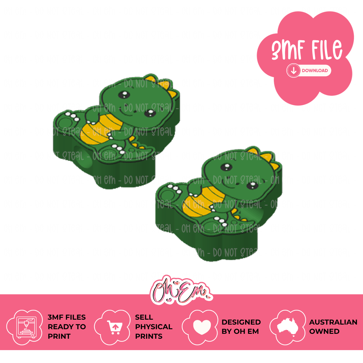 3D Print Files | Dino