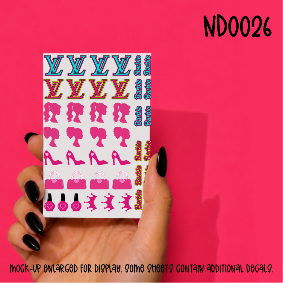 Nail Decals | ND0026