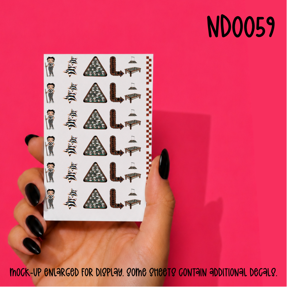 Nail Decals | ND0059