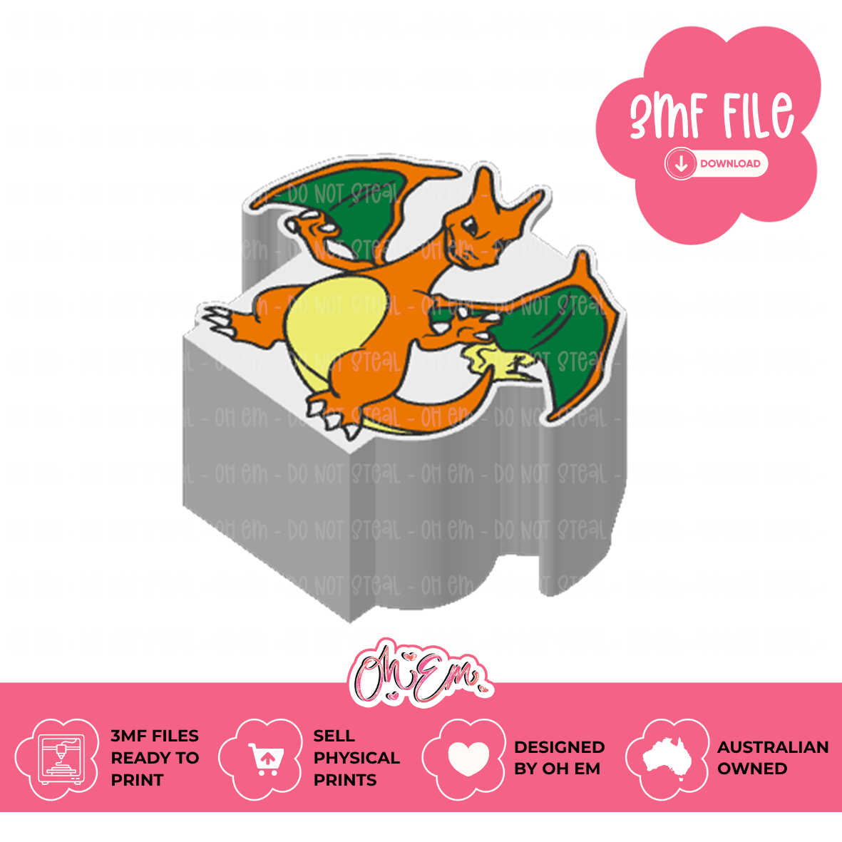 3D Print Files | Orange Zard