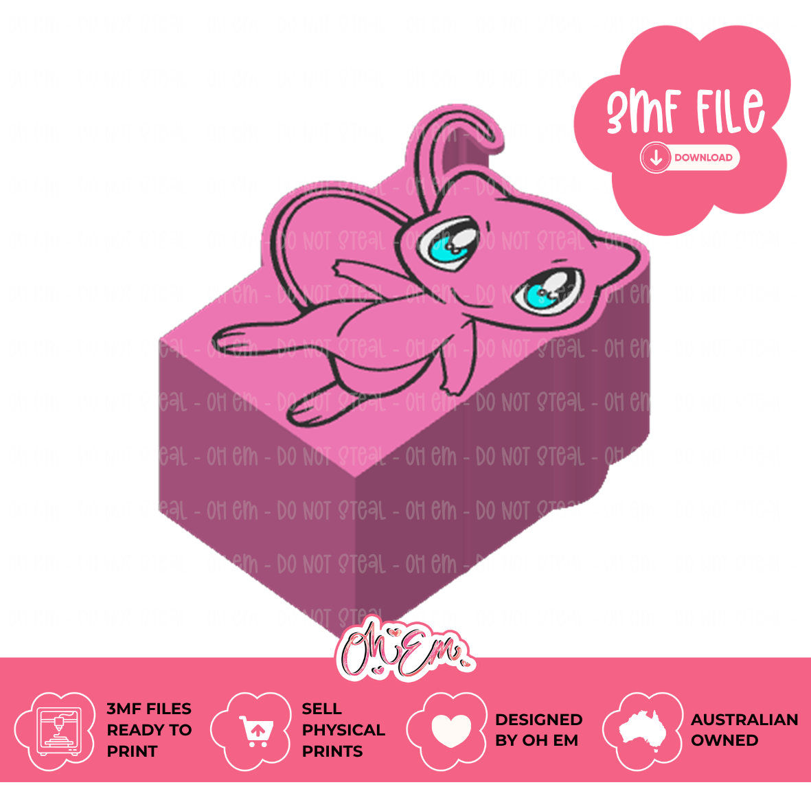 3D Print Files | Mythical Cat