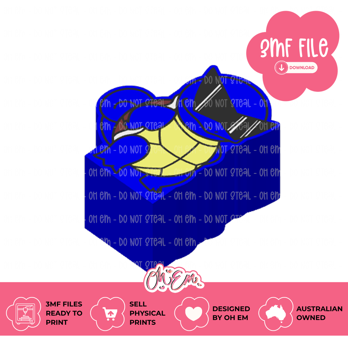 3D Print Files | Turt Squad