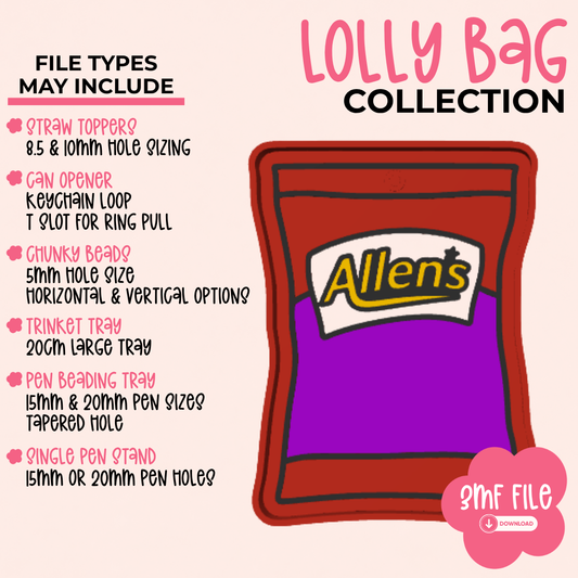 3D Print Files | Lolly Bag