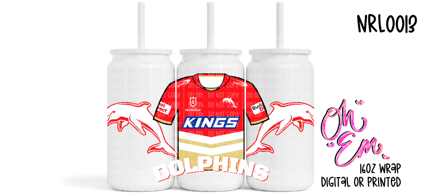 16oz Wrap | NRL0013