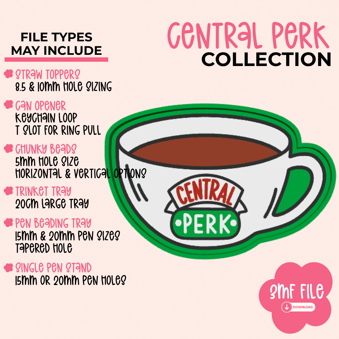 3D Print Files | Central Perk