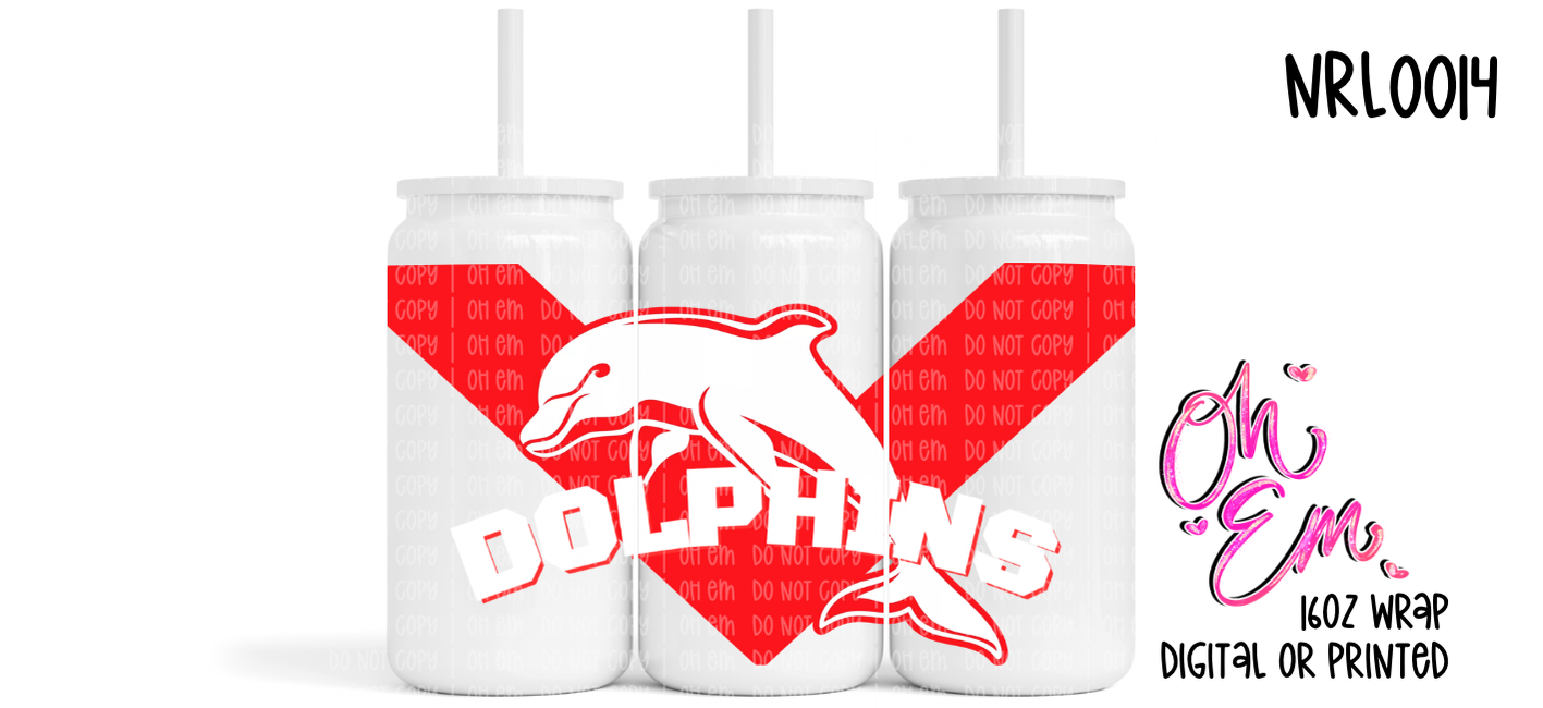 16oz Wrap | NRL0014