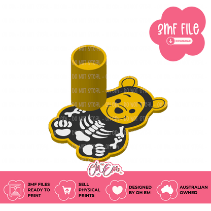3D Print Files | Skelly Bear