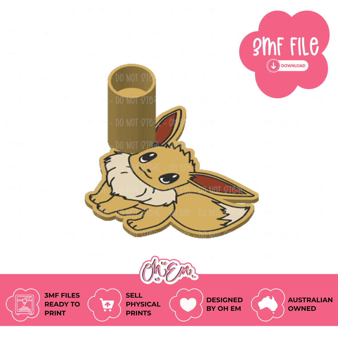 3D Print Files | Evie Cat