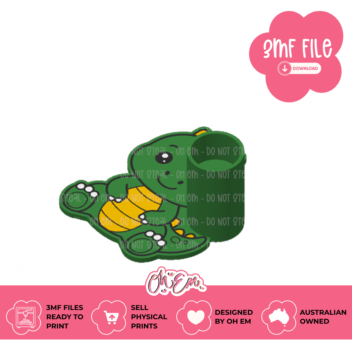 3D Print Files | Dino