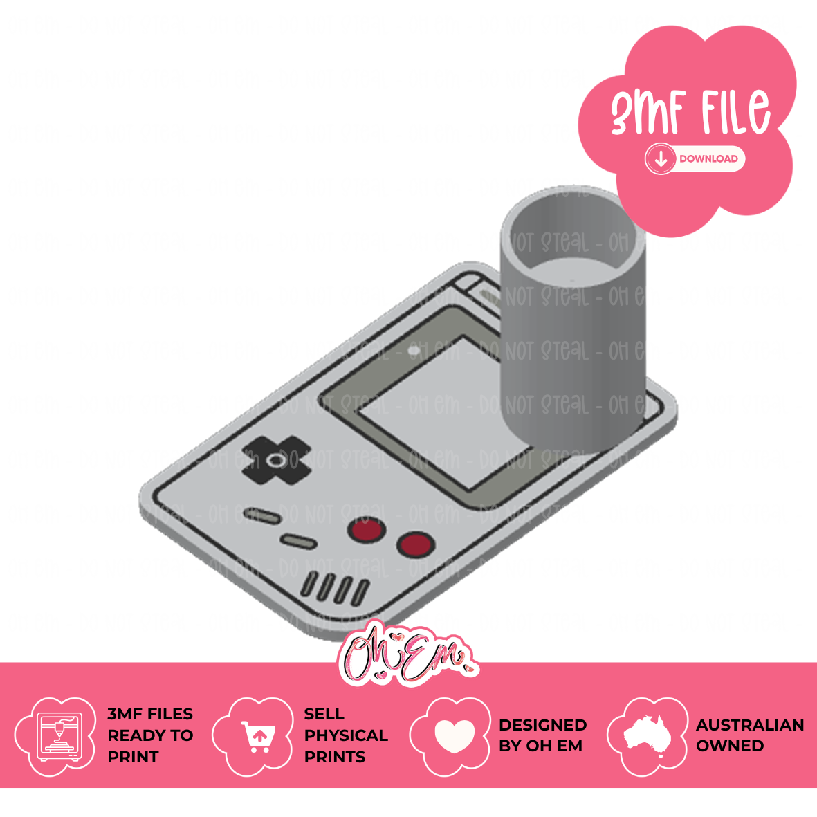 3D Print Files | Game Device