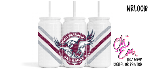 16oz Wrap | NRL0018