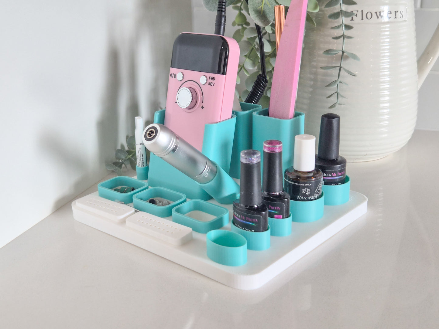Deluxe Nail Drill Caddy