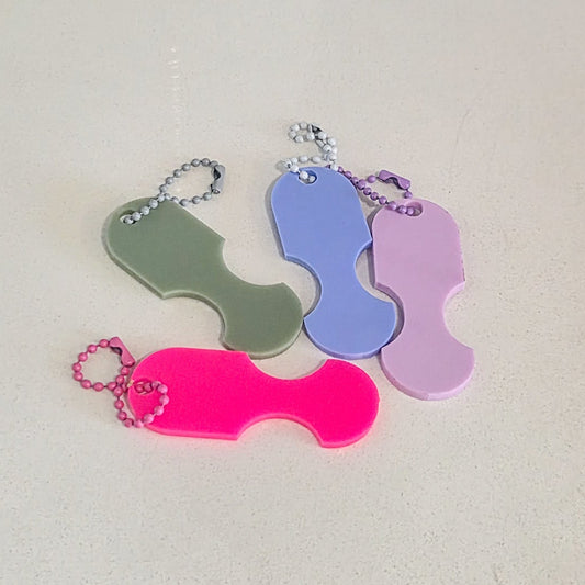 Acrylic Trolley Token | Keyring