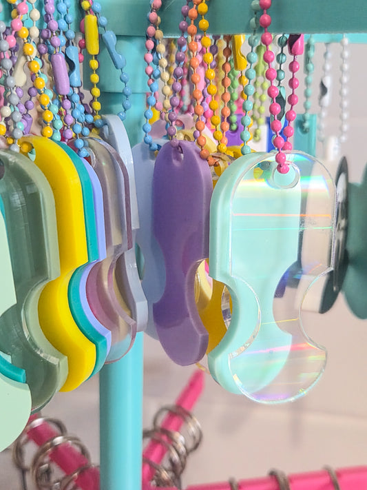 Acrylic Trolley Token | Keyring