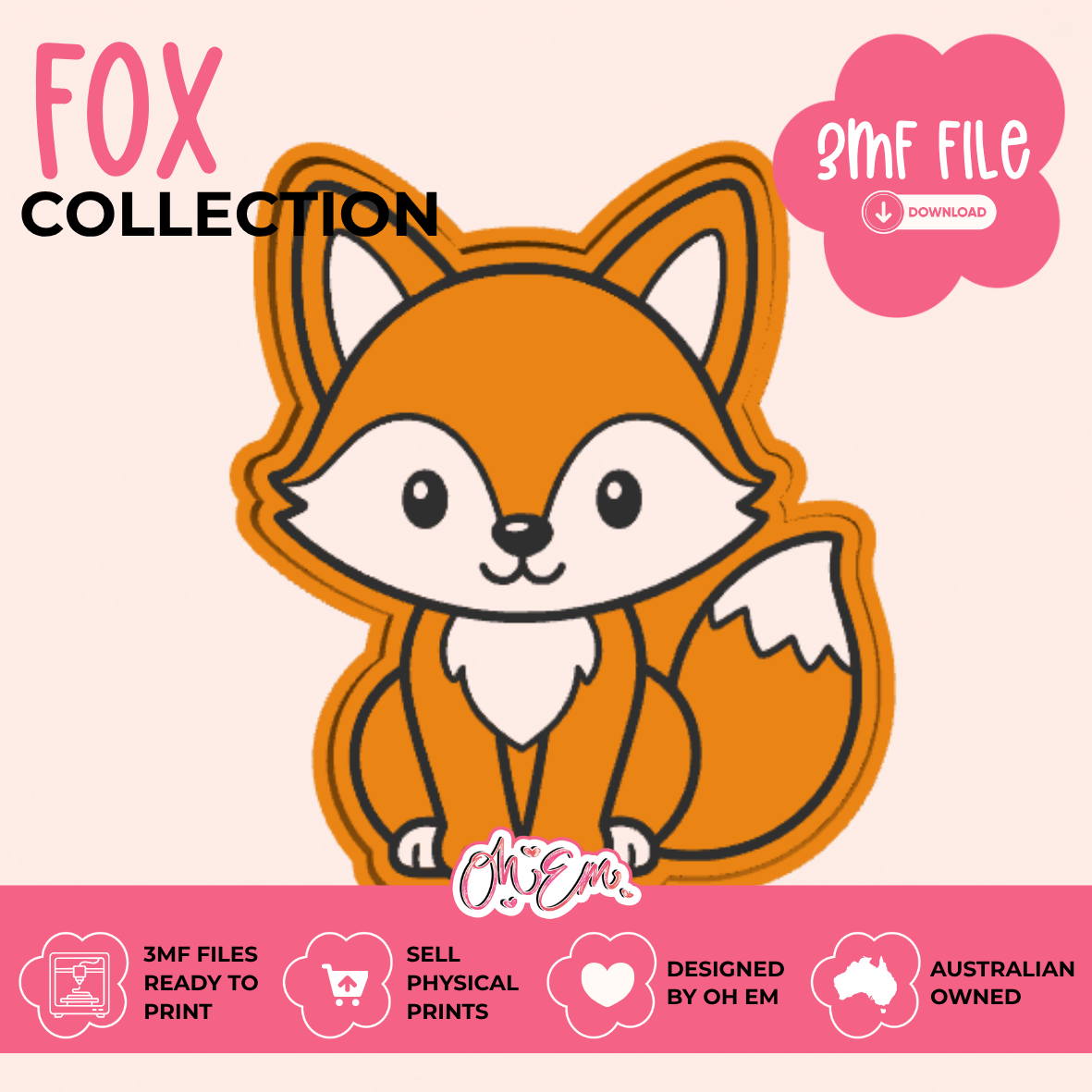 3D Print Files | Fox