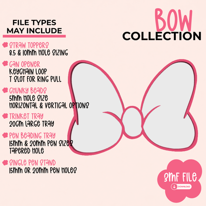 3D Print Files | Bow