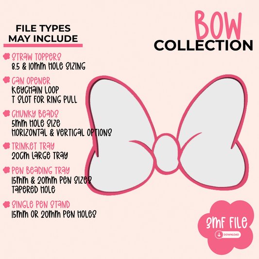 3D Print Files | Bow