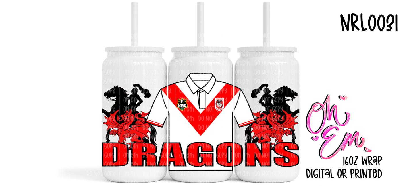 16oz Wrap | NRL0031