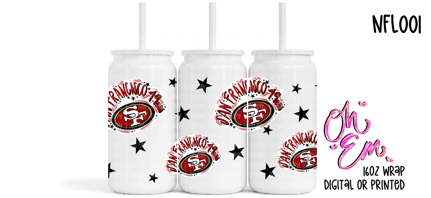 16oz Wrap | NFL001