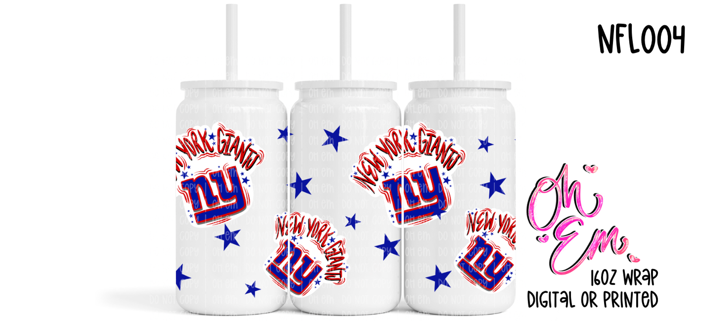 16oz Wrap | NFL004