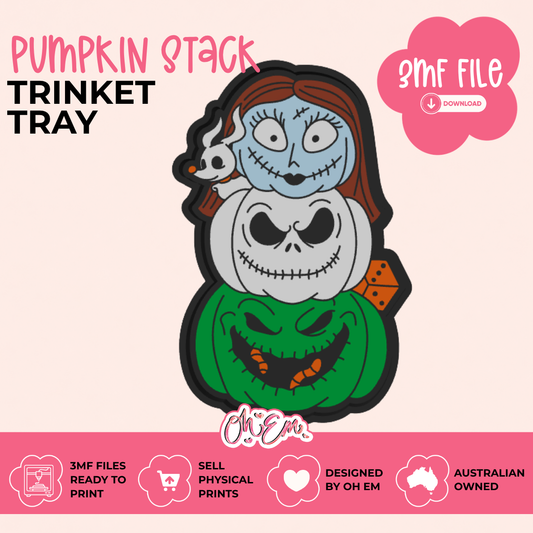 3D Print Files | Pumpkin Stack