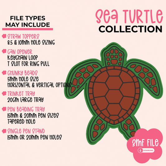 3D Print Files | Sea Turtle