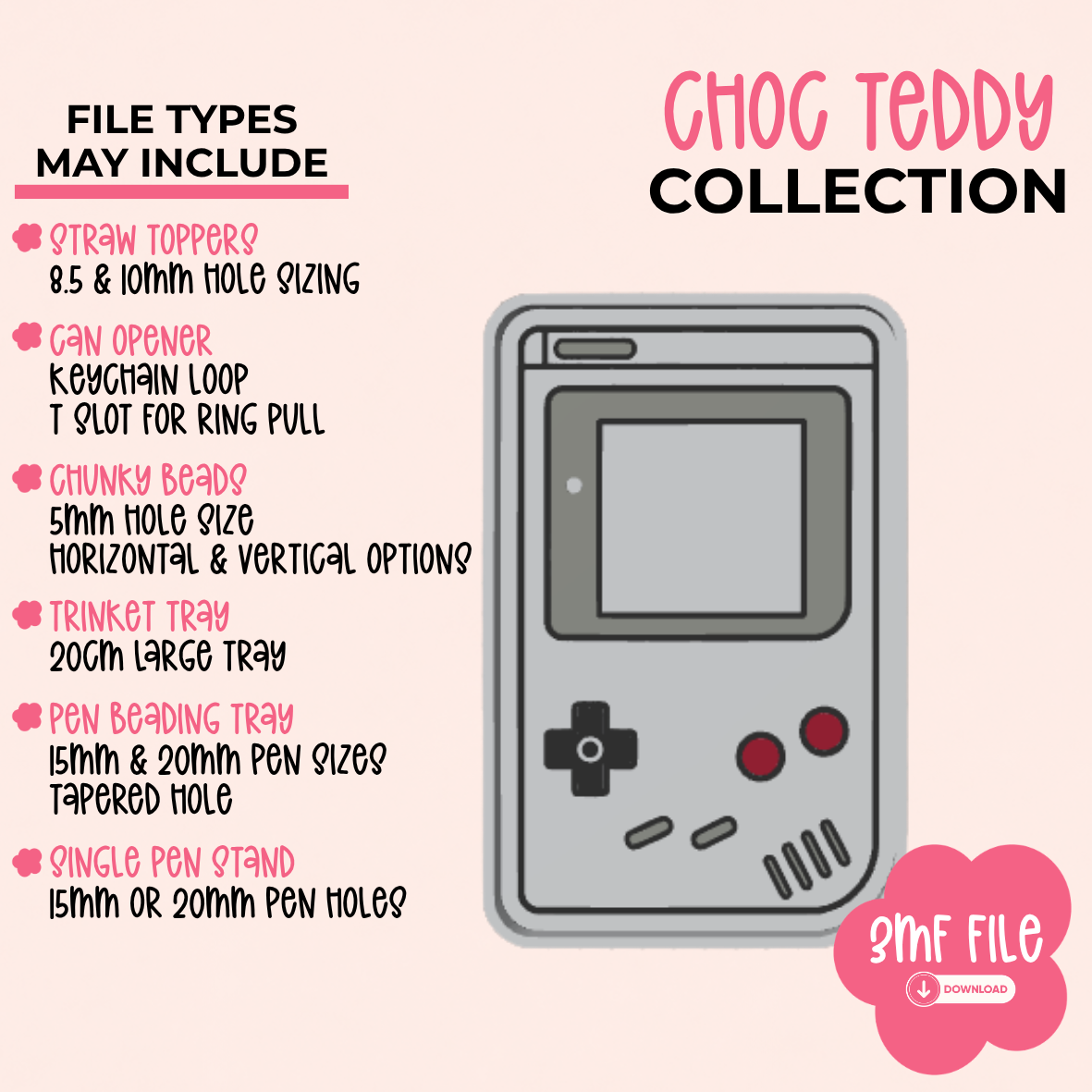 3D Print Files | Game Device