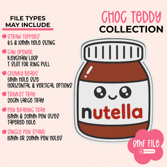 3D Print Files | Choc Jar