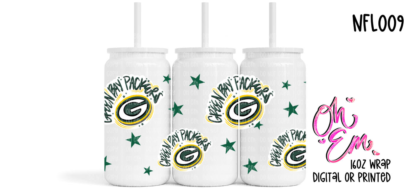 16oz Wrap | NFL009