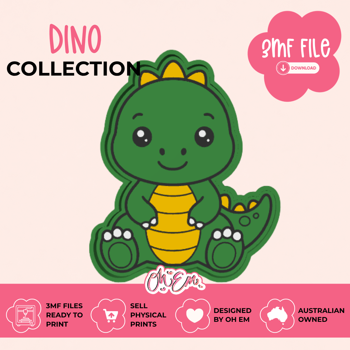 3D Print Files | Dino