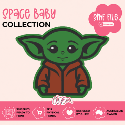 3D Print Files | Space Baby