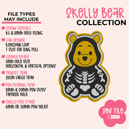 3D Print Files | Skelly Bear