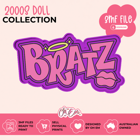 3D Print Files | 2000s Doll
