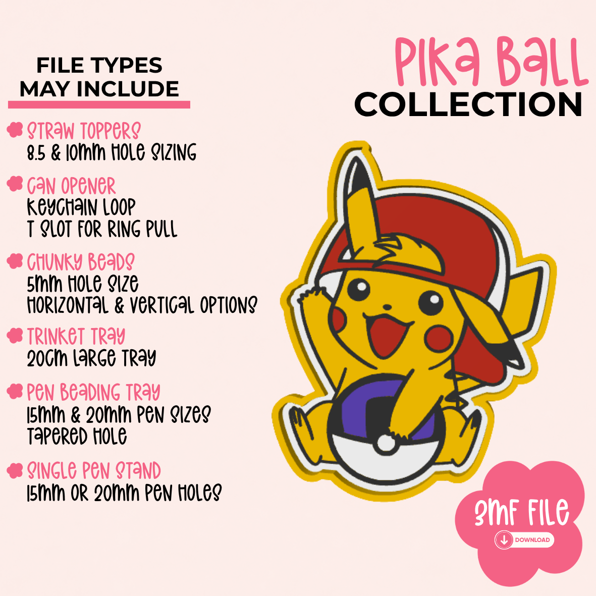 3D Print Files | Pika Ball