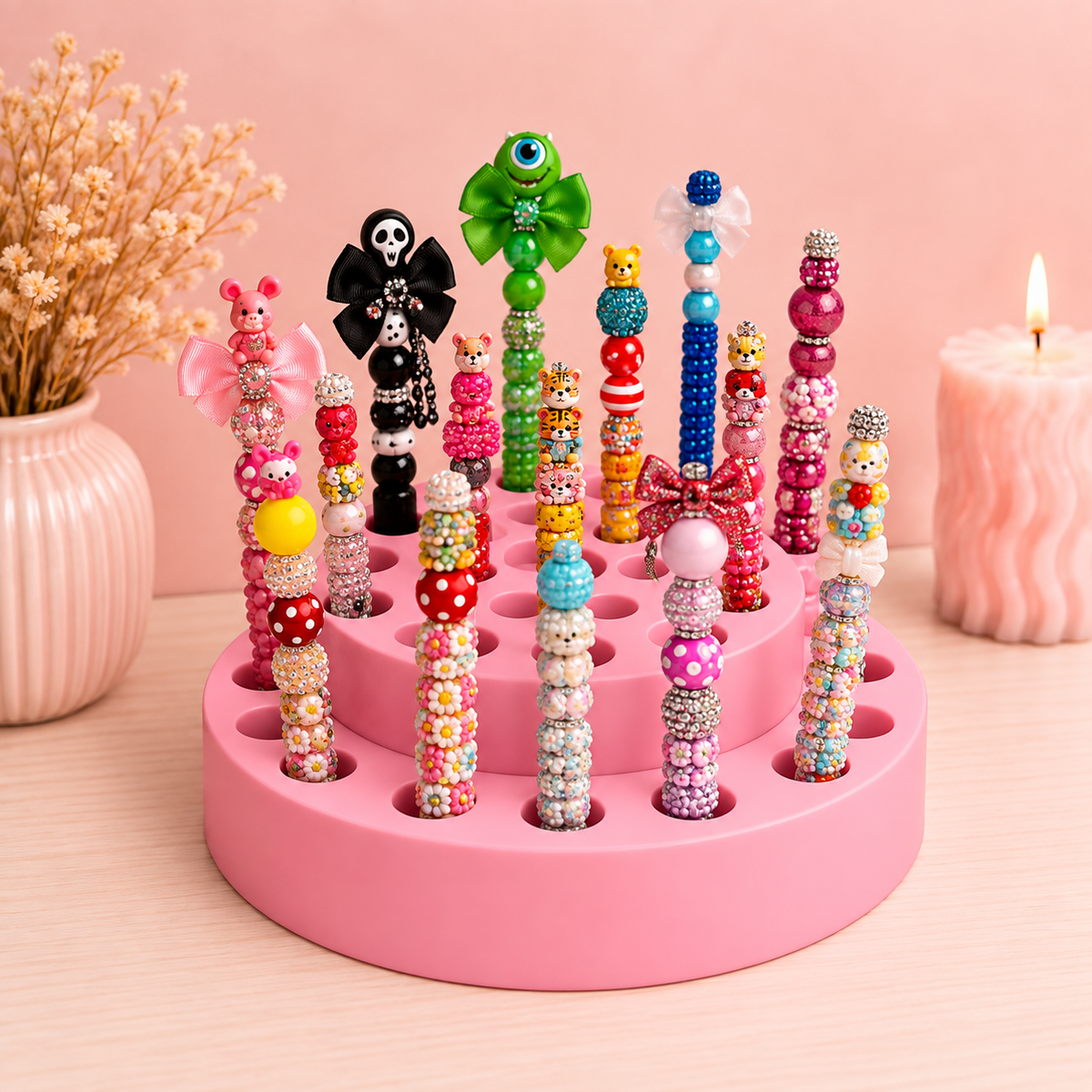 3D Print File | 2 Teir Pen Stand BUNDLE