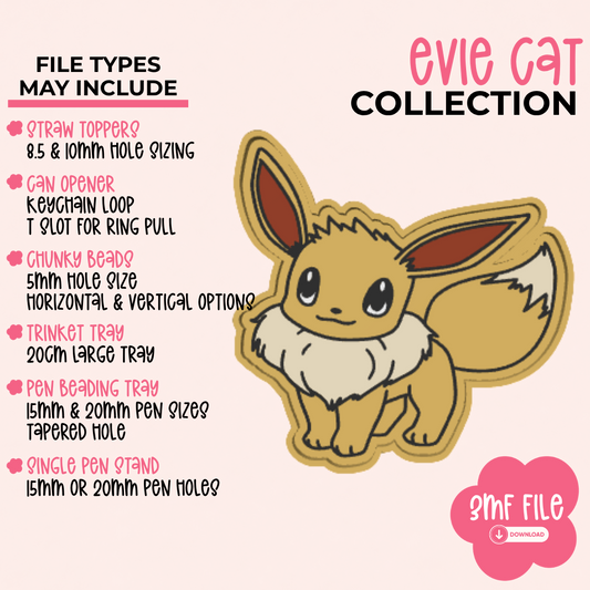 3D Print Files | Evie Cat