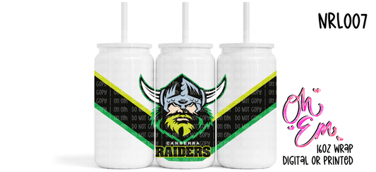 16oz Wrap | NRL007