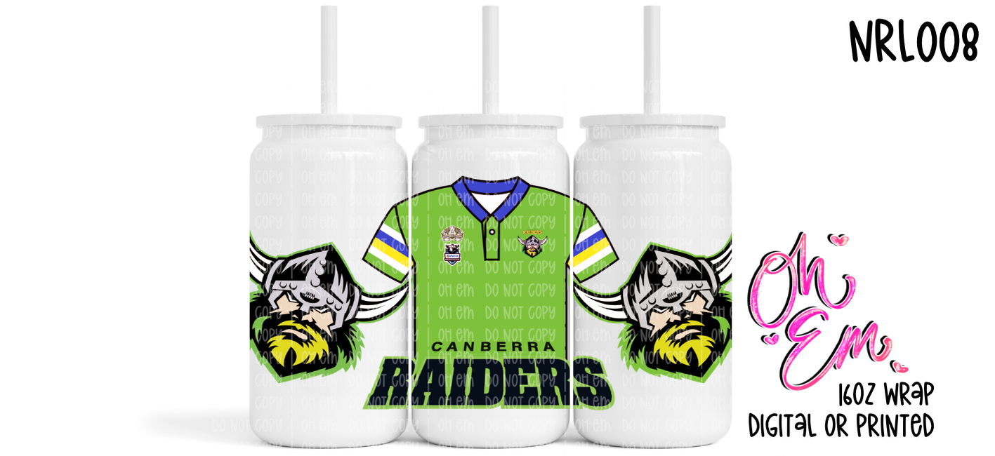 16oz Wrap | NRL008