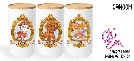 Canister Wrap | CAN0014