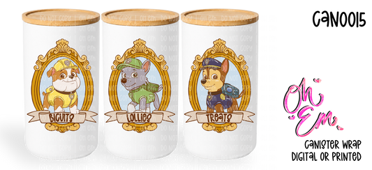Canister Wrap | CAN0015