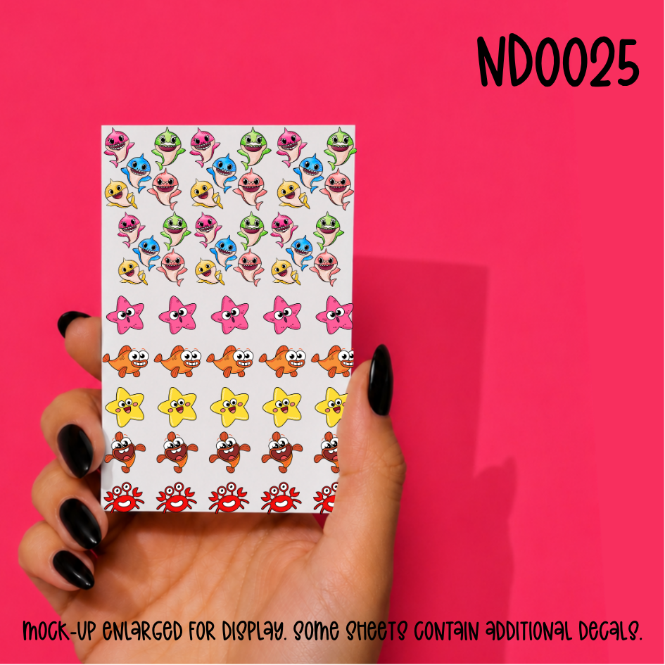 Nail Decals | ND0025
