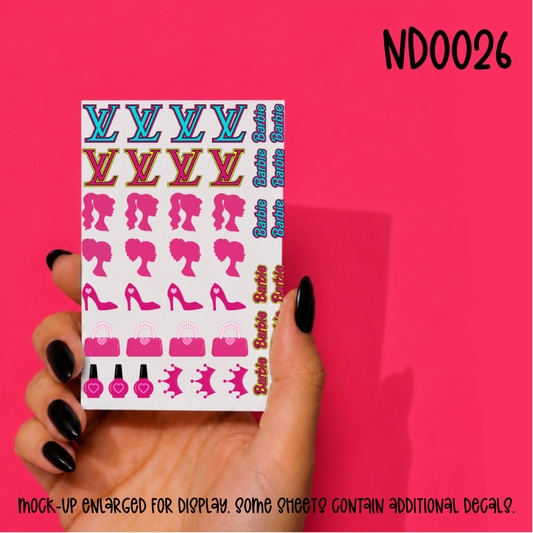 Nail Decals | ND0026