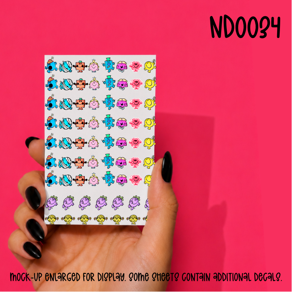 Nail Decals | ND0034