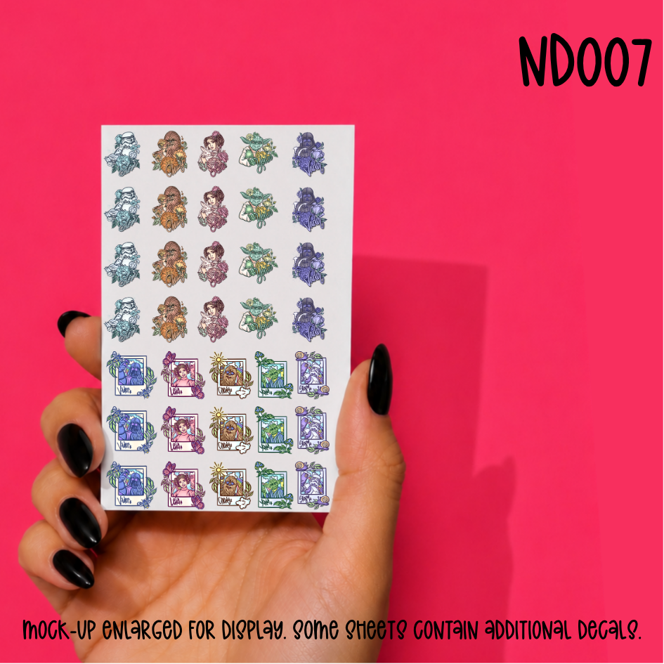 Nail Decals | ND007