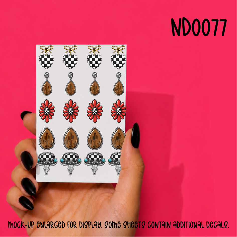 Nail Decals | ND0077