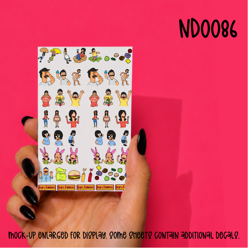 Nail Decals | ND0086
